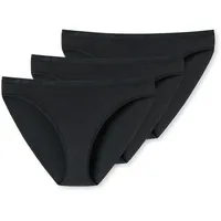 SCHIESSER Tai-Slip 3 St. Schwarz L