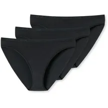 SCHIESSER Tai-Slip 3 St. Schwarz L