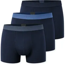 SCHIESSER 95/5 Multipacks Boxershorts Blau S 3er Pack