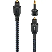 AudioQuest Vodka OptiLink Glasfaserkabel 0,75 m TOSLINK Schwarz