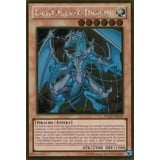 PGLD-DE039 - Lichtpulsar-Drache - Gold Rare - DE - im Set mit Ultrapro Toploader - Yugioh