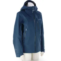 Rab Damen Downpour Mountain Jacke (Größe L, blau)