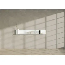 Set One by Musterring TACOMA Wandregal 180 x 21,2 x 24 cm Weiß