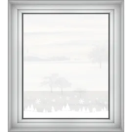 GARDINIA Statische Deko-Fensterfolie X-Mas Bäume