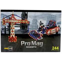 Spiel Pro Mag Magnetic PRM-244 Magnetische Bausteine neongrün Magnetspielzeug...