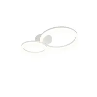Trio LED Deckenleuchte Deckenlampe Wohnzimmerlampe weiß modern B 51