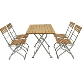 DEGAMO München Set 5-tlg. natur klappbar