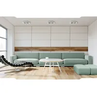 Spectrum LED Mirora GU10 AR111 schwenkbar schwarz Deckenleuchte max.250V