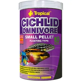 Tropical Cichlid Omnivore Small Pellet 250 ml