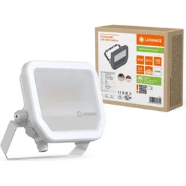 LEDVANCE Außenstrahler Aluminium 17 W 2400 lm inkl. Bewegungsmelder weiß