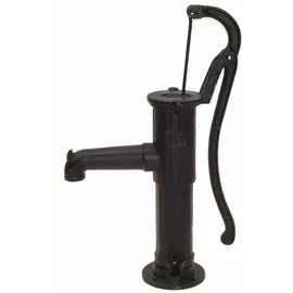 Apex Digital Schwengelpumpe Gusseisen SCHWARZ Handpumpe 55914 Handschwengelpumpe Gartenpumpe