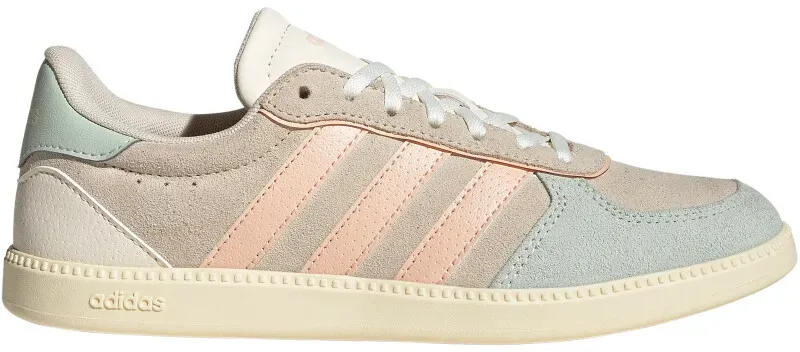 adidas Sportswear Breaknet Sleek Sneaker Damen JH6903 - wonder white/powder coral/linen green 41 1/3