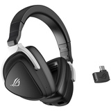 Asus ROG Delta S Wireless Gaming-Headset - schwarz, USB-C Dongle, Bluetooth