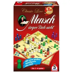 Classic Line, Mensch ärgere Dich nicht®, mit großen Spielfiguren - Spiel