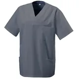 Exner Fashion GmbH Unisex Schlupfkasack mit 3 Taschen Grau 5XL