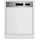 Beko BDSN15430X Geschirrspüler (teilintegrierbar, 598 mm breit, 48 dB (A), D)