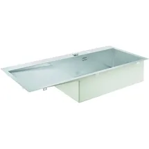 Grohe K1000 links Auflagespüle Edelstahl Handbetätigung 1160 x 520 mm