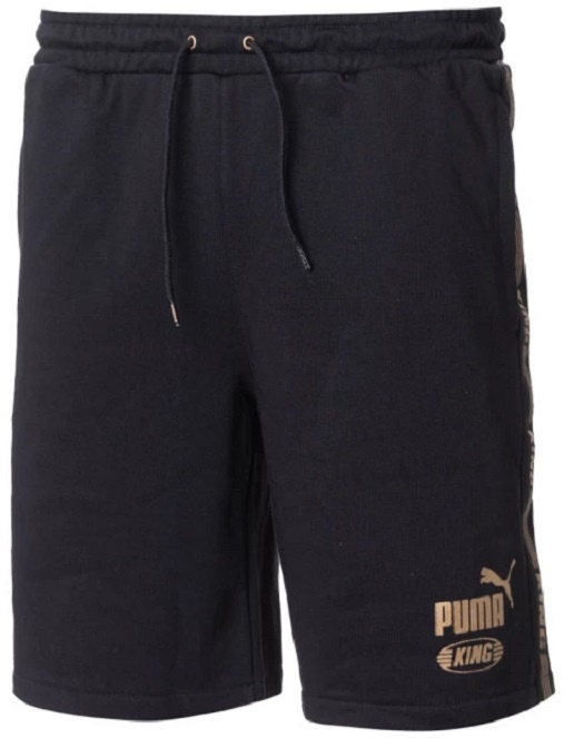 Puma King Sweat Shorts Herren - schwarz-S