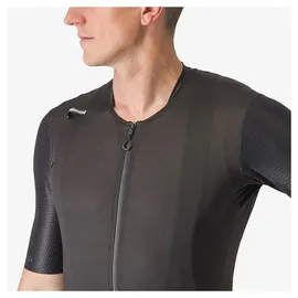 Castelli Unlimited Pro Herren, Bikeshirt-Schwarz-L