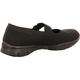 SKECHERS SEAGER Power Hitter Mary Janes, Black (Black/Black Bbk), 6 UK 39 EU)