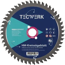 tecwerk Handkreissägeblatt AD 165 mm Z.48 HLTCG Schnitt-B.2,6 mm