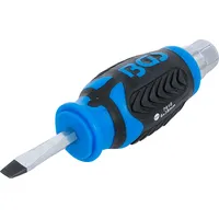 BGS Schraubendreher 7918, mit Außensechskant, Schlitz 6 mm, Klingenlänge