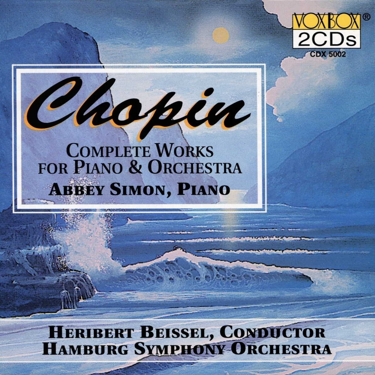 Chopin: Comp.Piano & Orch. - Beissel  Hamburg Sym  Simon. (CD)