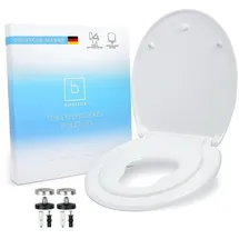 Benkstein Toilettensitz mit Absenkautomatik Weiß