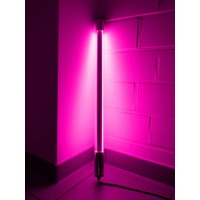 LED Leuchtstab K-Röhre 22 Watt Pink Länge 1,53 m IP-20 Kunststoff -#9642
