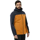 Jack Wolfskin Taubenberg 3in1 Jacket Herren safflower S