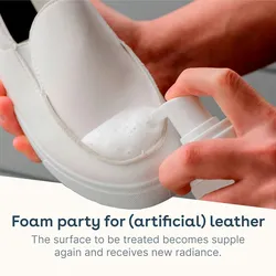 eco:fy (Kunst-)Leder Pflegeschaum - 250ml - Glanz und Pflege für Schuhe, Taschen, Jacken etc.