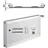 Kermi Flachheizkörper 600 x 612 mm 602 W weiß Typ 10