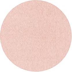Teppich AYYILDIZ TEPPICHE "Nizza 1800 Kurzflorteppich", rosa (rosé), H:6mm Ø:120cm, Polypropylen, Teppiche, pflegeleicht, leicht melierter Kurzflor, ringsum gekettelt, Wohnzimmer