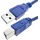 TECHLY USB-A auf USB-B 2 m Blau