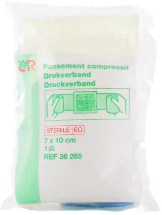 Lohmann & Rauscher Stella Druckverband Steril 7x10cm 1 Stück (36265)