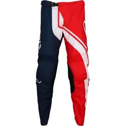 Acerbis Track Connection, Textilhose - Rot/Dunkelblau/Weiß - 36