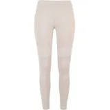 URBAN CLASSICS Damen Ladies Tech Mesh Leggings Yoga Pants, Warmgrey, XS - XS