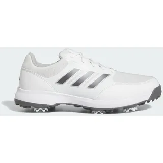 Adidas Tech Response 3.0 Wide Golfschuh Cloud White / Dark Silver Metallic / Silver Metallic 40 2/3