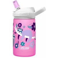 CamelBak Kinder Trinkflasche Camelbak Eddy+ Kids Vacuum Stainless 0,35l Flowerchild Sloth - Rosa