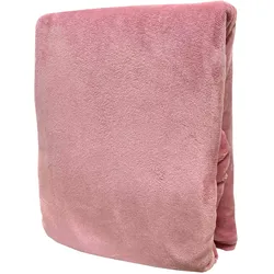 Winter Teddyplüsch Spannbettlaken 180-200x200cm Rosa Flausch kuschelig