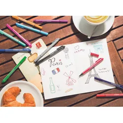 STABILO Filzstift pointMax Blau