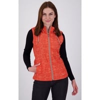 DEPROC Active Softshellweste SHELBY PEAK IV VEST CS Women mit Kapuze, auch in Großen Größen erhältlich orange 50