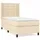 vidaXL Boxspringbett 90 x 200 cm Creme