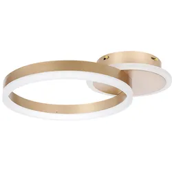 Deckenleuchte LED gold 3-flammig GLYDE