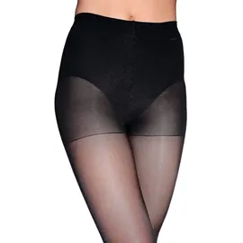 LASCANA Stützstrumpfhose 2 Paare Schwarz 36-38