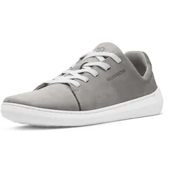 Skinners Sneaker Walker (Premium-Leder, breite Zehenbox) grau/weiss
