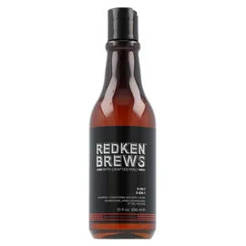 Redken Brews 3-in-1 Shampoo, Conditioner & Body Wash 300 ml
