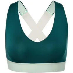 Tchibo - Sport-Bustier - Damen - Gr. XS - smaragdgrün
