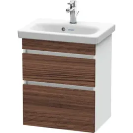Duravit Waschtischunterschrank Com DuraStyle 50x36,8cm, N dk/we ma, 2 SchKa., wandhängend