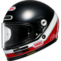 Shoei Glamster06 Abiding, Integralhelm - Schwarz/Rot/Weiß - XXL